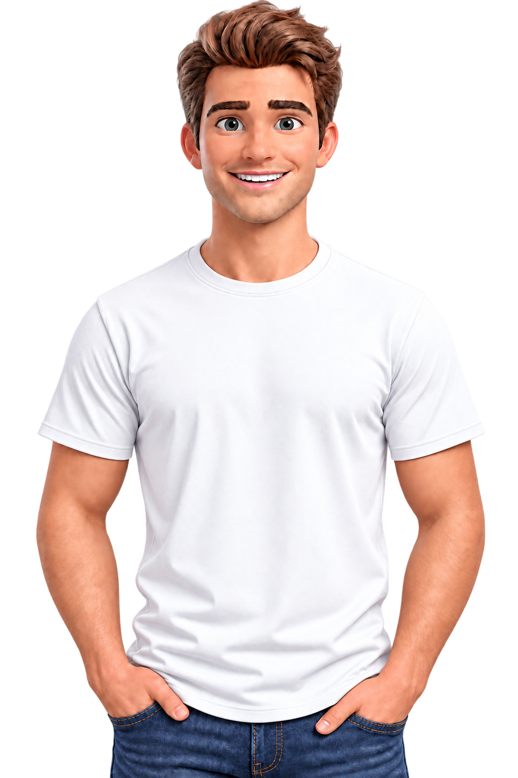 Name T-Shirt 3D Model